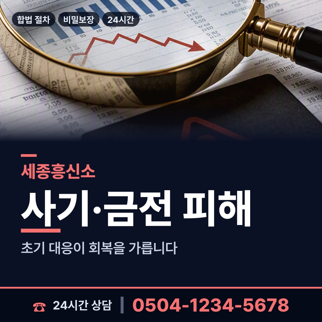 세종 해밀동 사설탐정 상담 안내